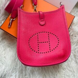 Hermes Evelyne PM Rose Extreme